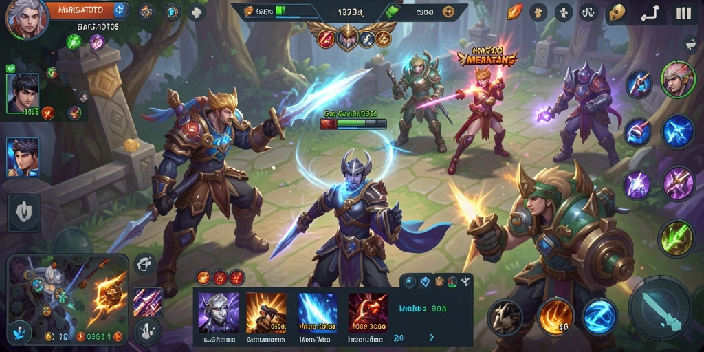 Tampilan gameplay yang mendebarkan dalam HARGATOTO.