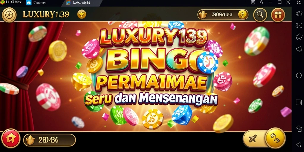 Screenshot gameplay <strong>LUXURY138</strong> menampilkan suasana permainan Bingo yang seru.