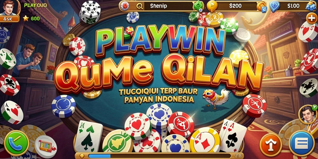 Gameplay seru dari permainan QiuQiu di PLAYWIN.