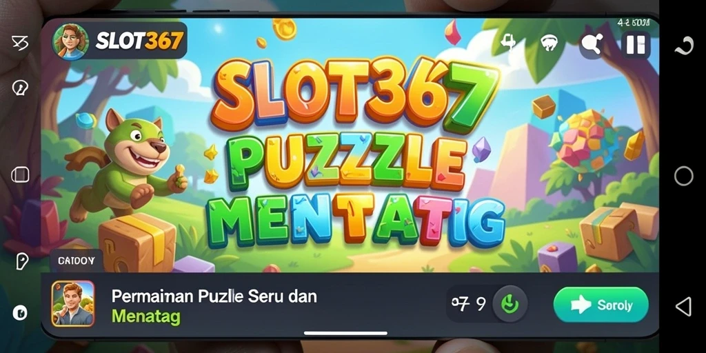 Tampilan menarik dari gameplay SLOT367 yang penuh tantangan Puzzle.