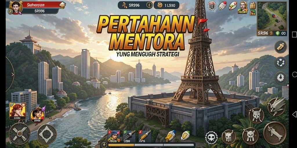 Gameplay Tower Defense yang mendebarkan dan penuh strategi.