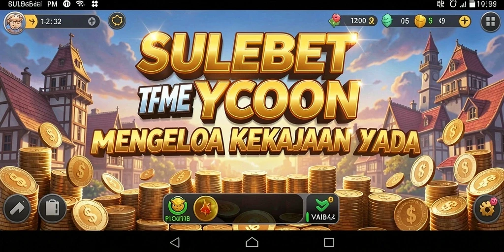 Tampilan menarik gameplay Tycoon SULEBET dengan berbagai fitur.