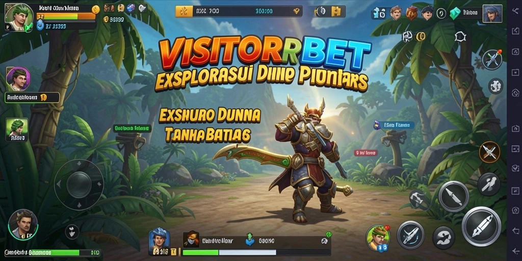 Tampilan gameplay menakjubkan dalam dunia Open World VISITORBET.