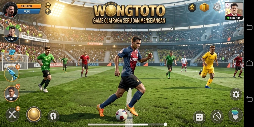 Tampilan gameplay WONGTOTO yang seru dan menantang di berbagai cabang olahraga.